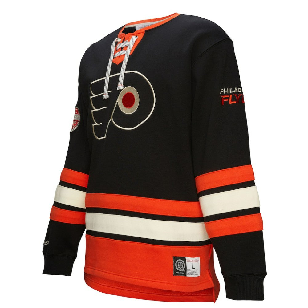 Philadelphia Flyers Heritage Lace-Up Pullover Sweatshirt
