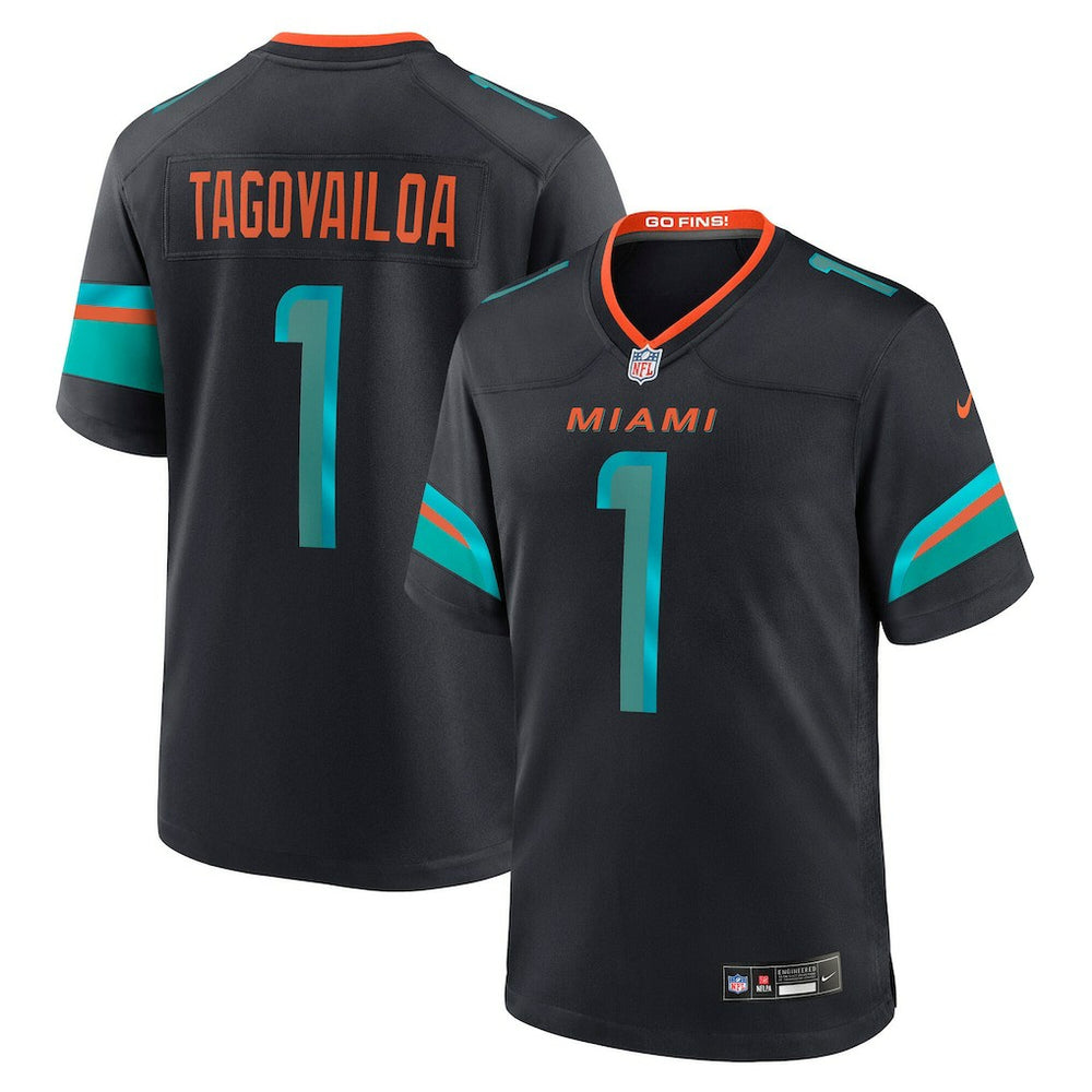 NFL Miami Dolphins Tua Tagovailoa  2025 Rivalries Collection Game Jersey