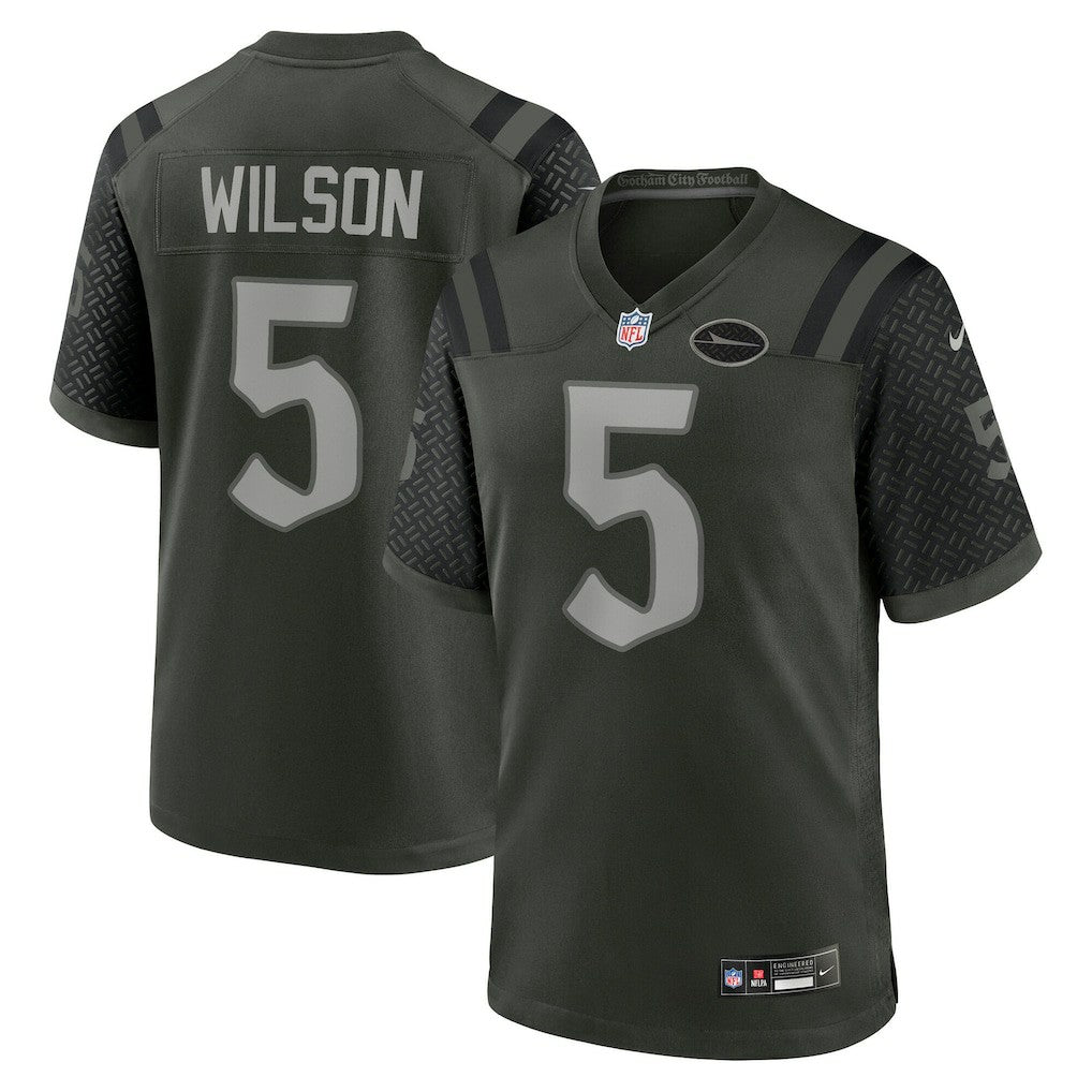 NFL New York Jets Garrett Wilson  2025 Rivalries Collection Game Jersey