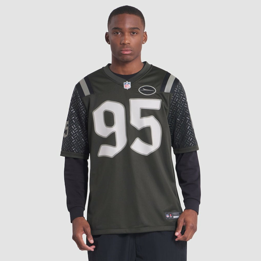 NFL New York Jets Quinnen Williams  2025 Rivalries Collection Game Jersey