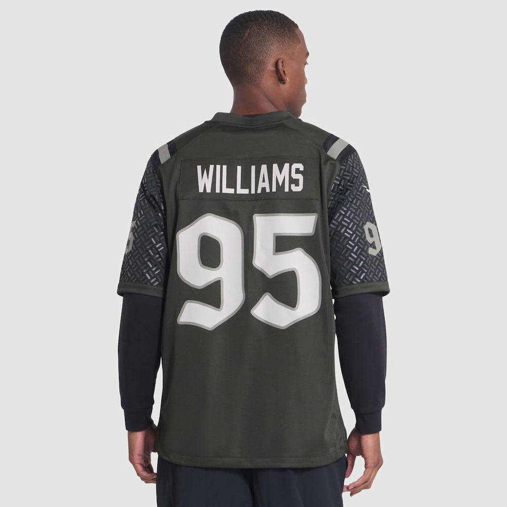 NFL New York Jets Quinnen Williams  2025 Rivalries Collection Game Jersey