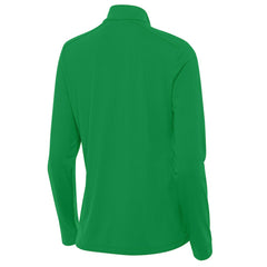 NFL Pittsburgh Steelers Antigua Women's St. Patrick's Day Intent Quarter-Zip Performance Top