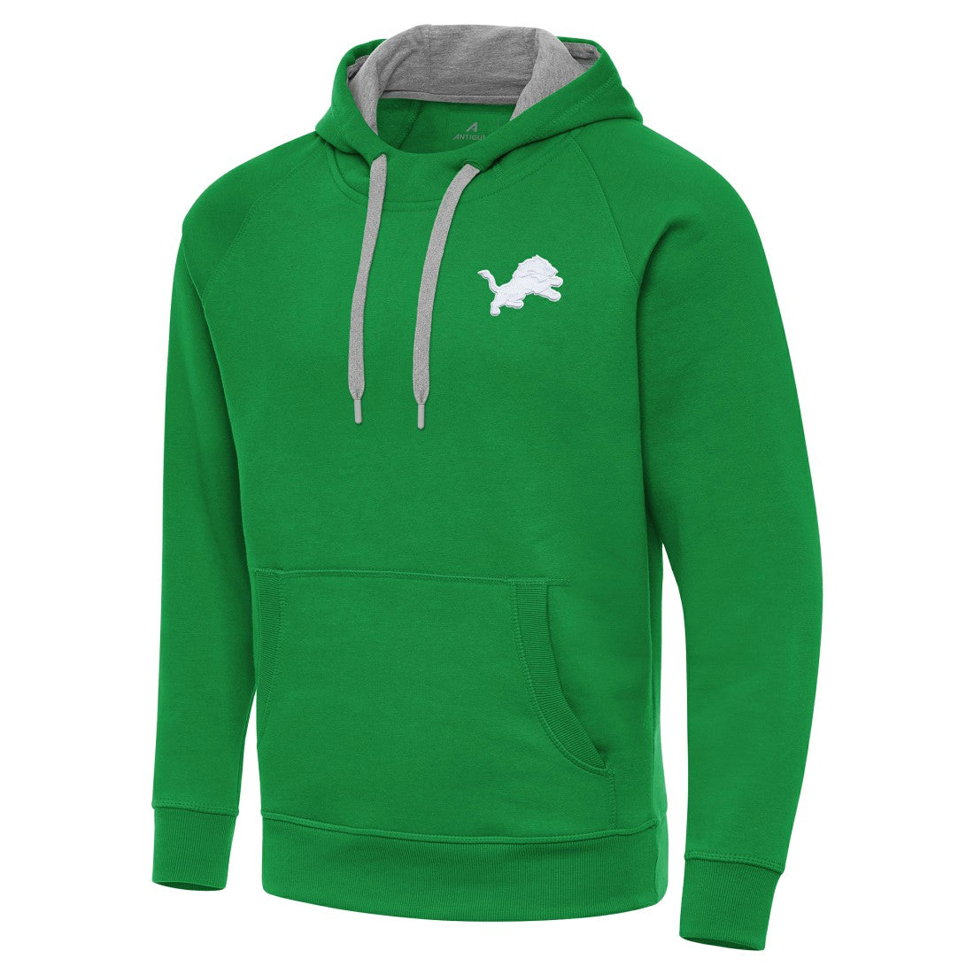 NFL Detroit Lions Antigua St. Patrick's Day Victory Pullover Hoodie