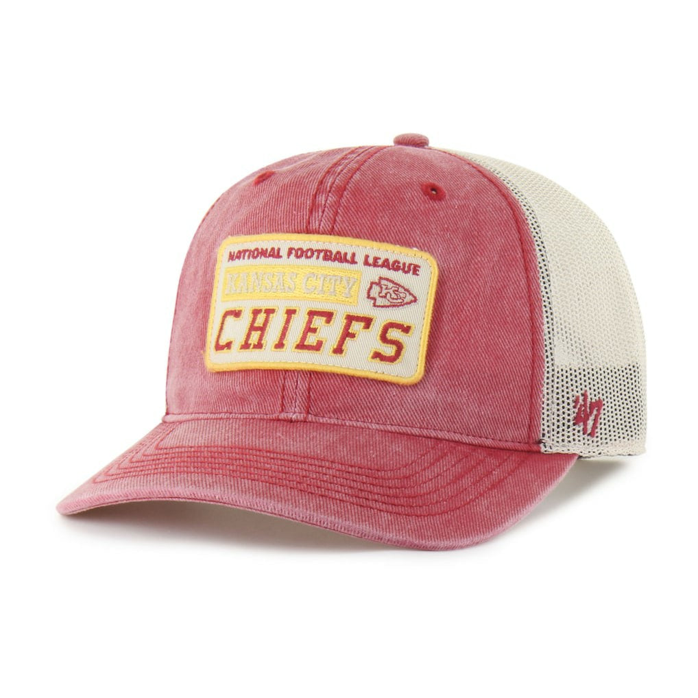 NFL Kansas City Chiefs '47 Canteen Relaxed Trucker Adjustable Hat