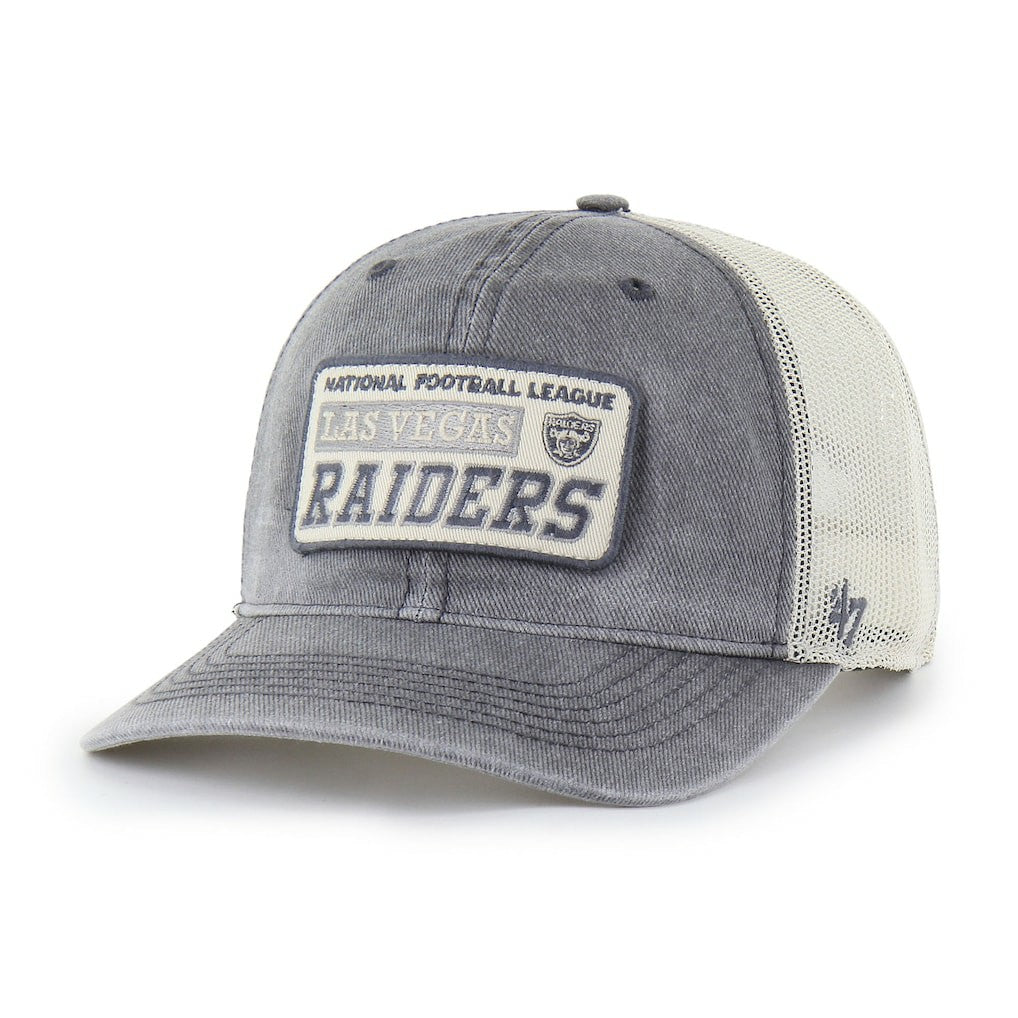 NFL Las Vegas Raiders '47 Canteen Relaxed Trucker Adjustable Hat
