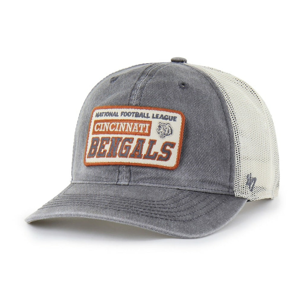 NFL Cincinnati Bengals '47 Canteen Relaxed Trucker Adjustable Hat