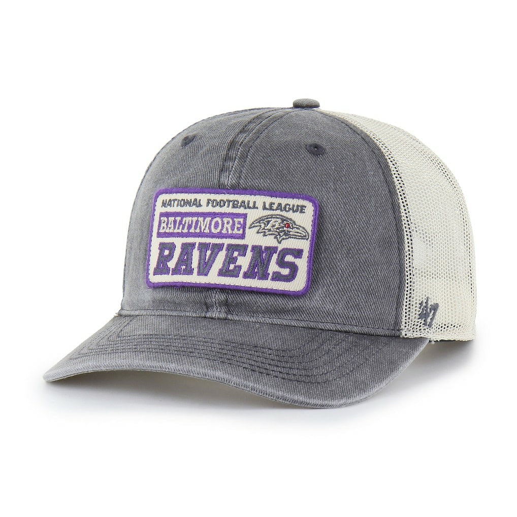 NFL Baltimore Ravens '47 Canteen Relaxed Trucker Adjustable Hat