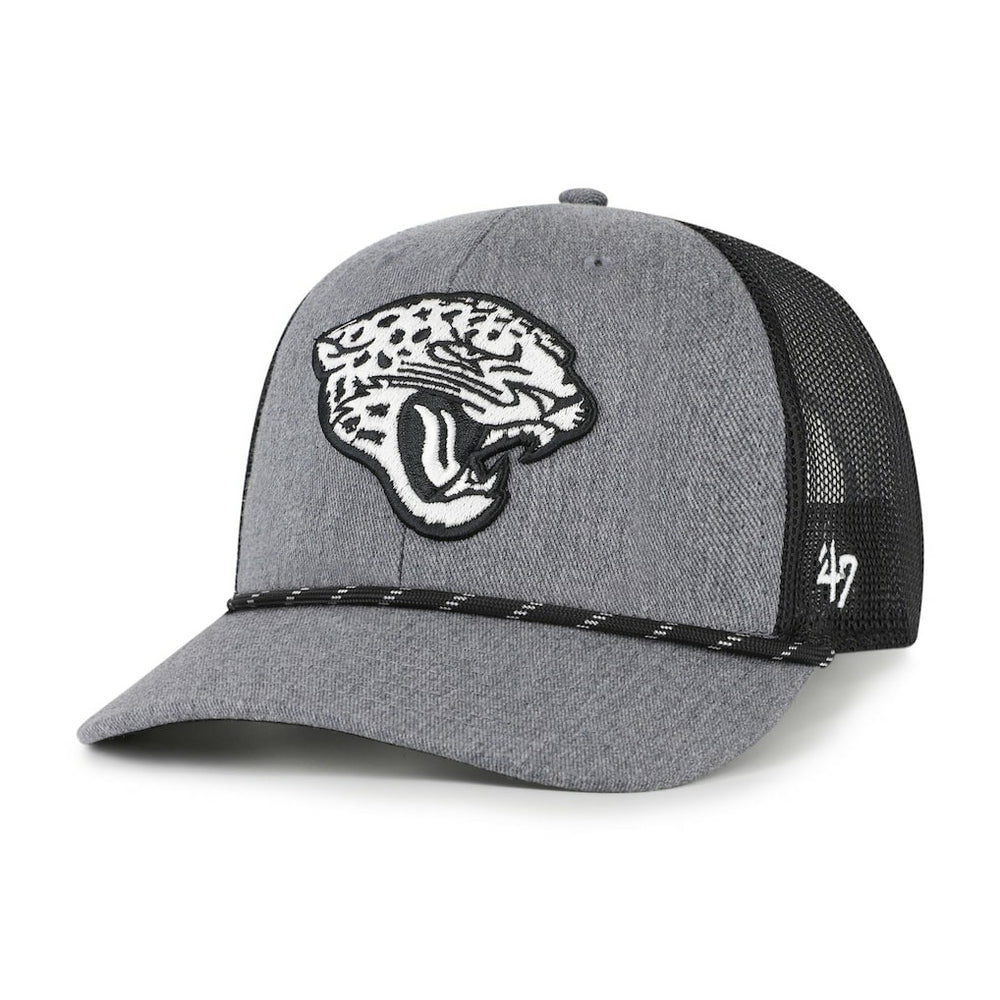 NFL Jacksonville Jaguars '47 Carbon Rope Trucker Adjustable Hat