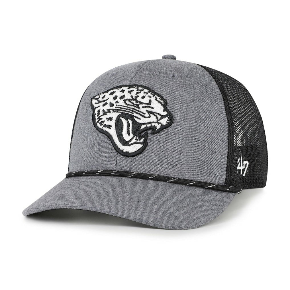 NFL Jacksonville Jaguars '47 Carbon Rope Trucker Adjustable Hat