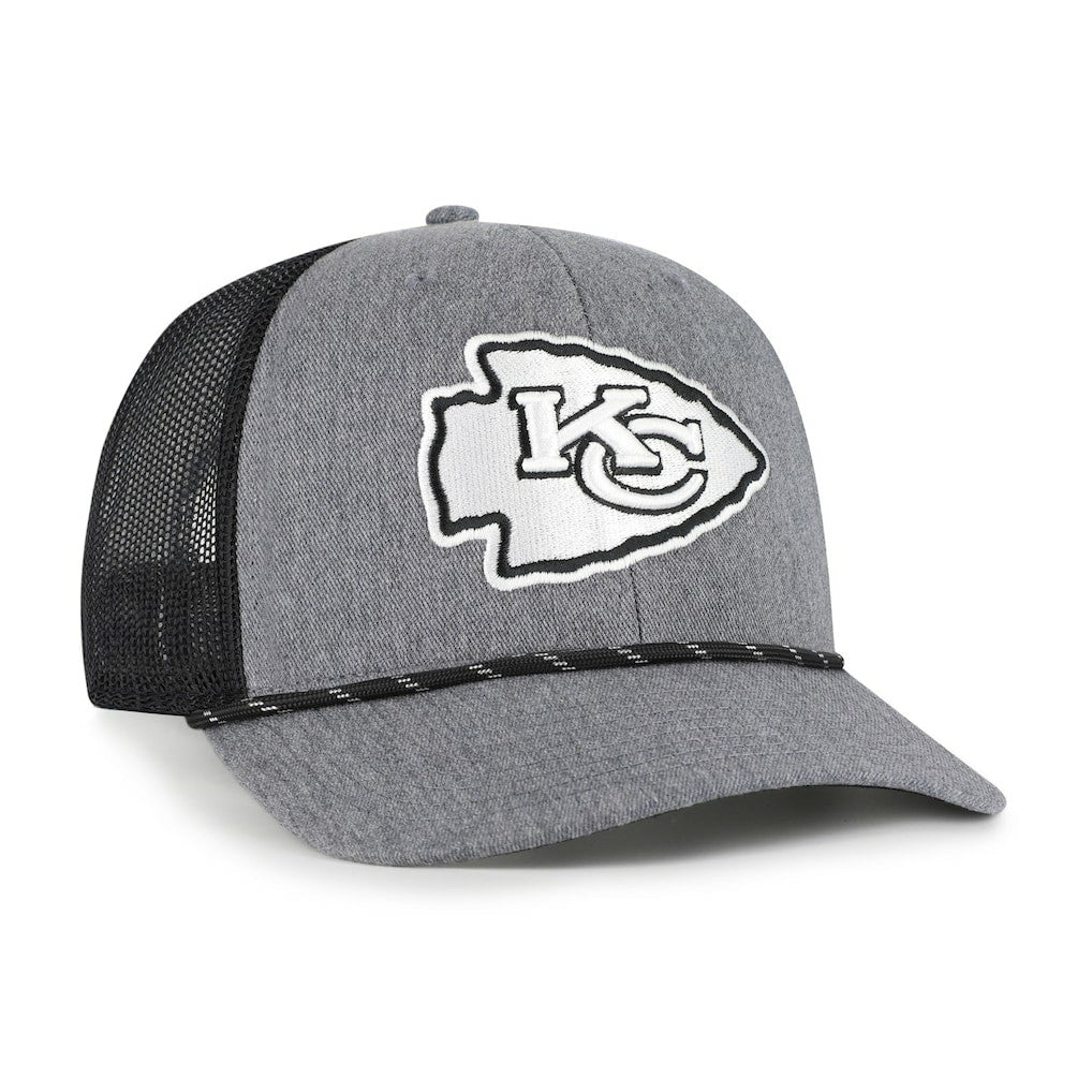 NFL Kansas City Chiefs '47 Carbon Rope Trucker Adjustable Hat