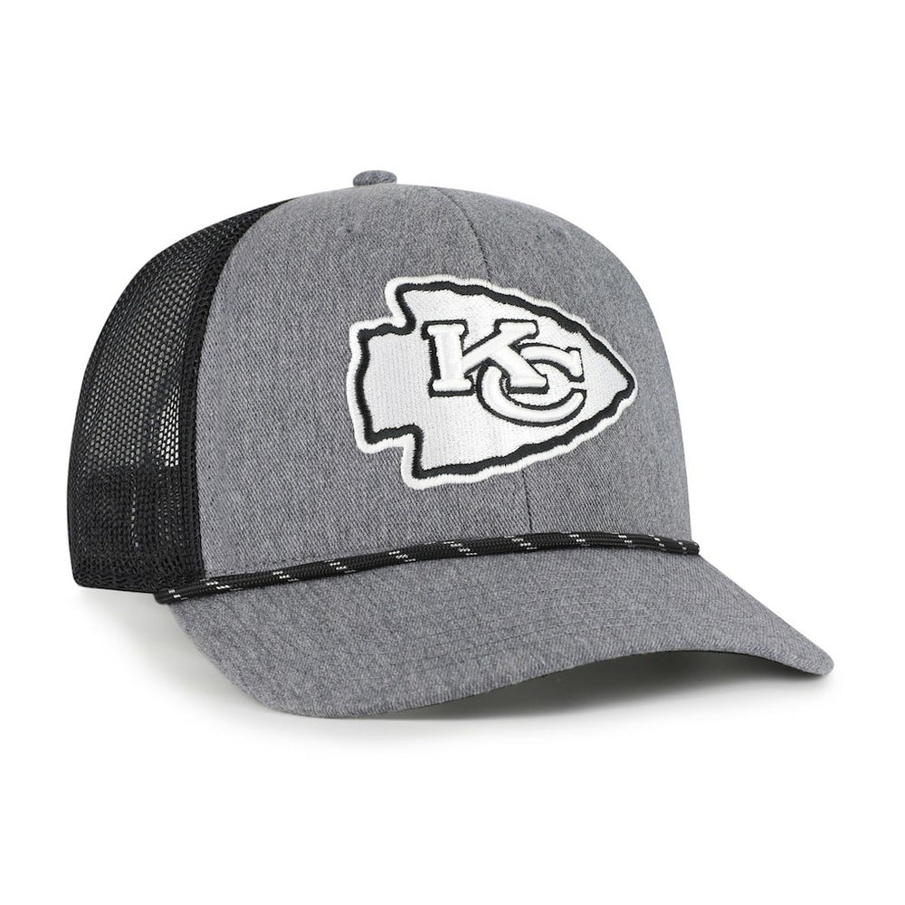 NFL Kansas City Chiefs '47 Carbon Rope Trucker Adjustable Hat