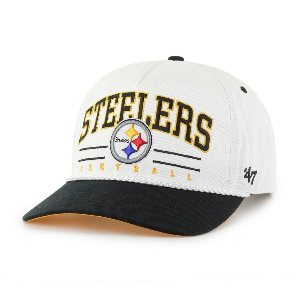 NFL Pittsburgh Steelers '47 Roscoe Two-Toned Hitch Adjustable Hat