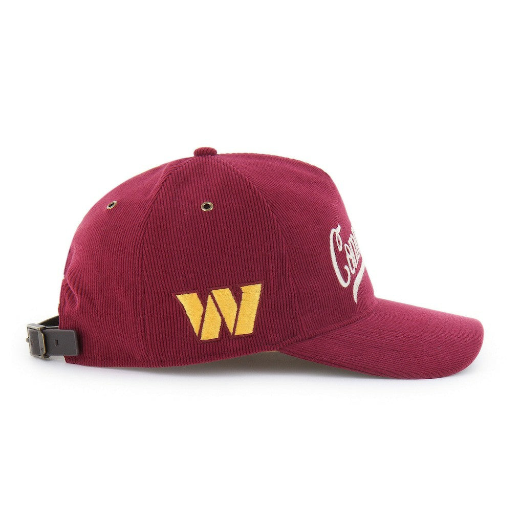 NFL Washington Commanders '47 Golden Age Corduroy Hitch Adjustable Hat