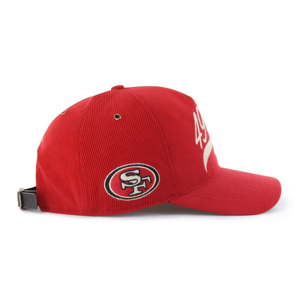 NFL San Francisco 49ers '47 Golden Age Corduroy Hitch Adjustable Hat