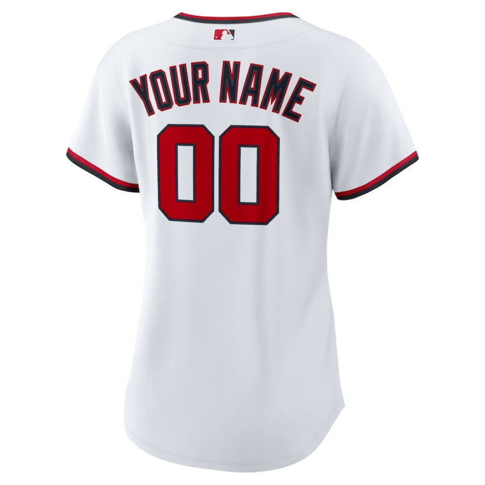 Washington Nationals Women's Home Custom Replica 2.0 Jersey - White | Nike
