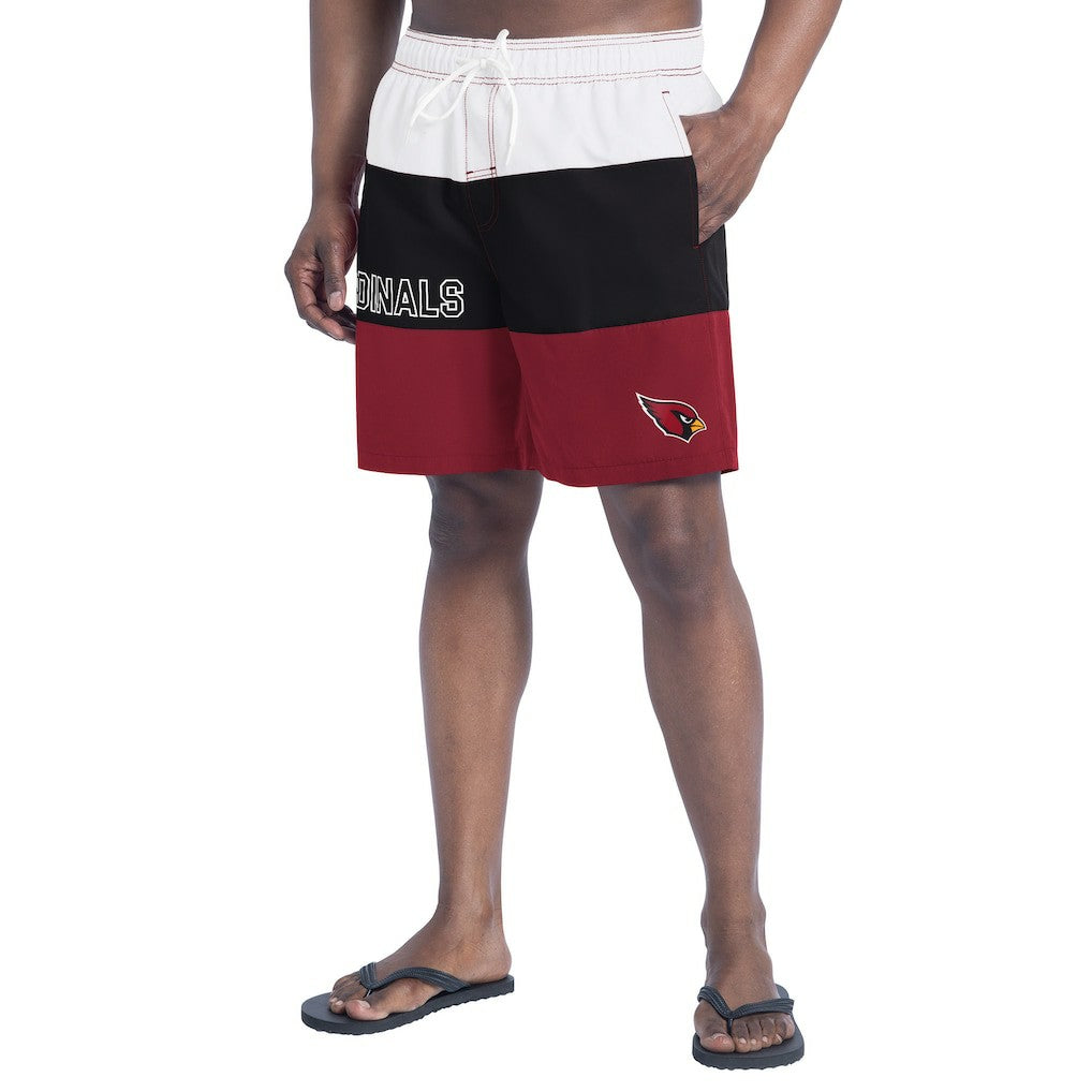 NFL Arizona Cardinals G-III Sports by Carl Banks Sunrise Volley Swim Shorts