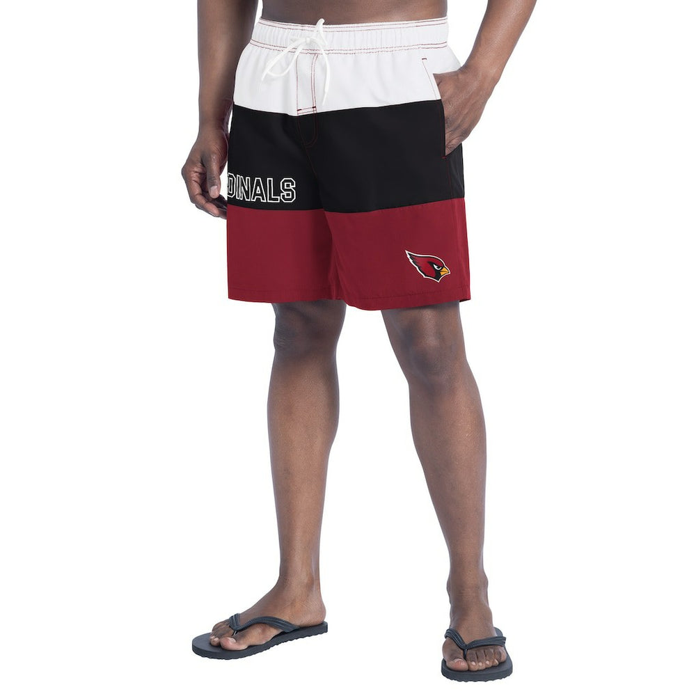 NFL Arizona Cardinals G-III Sports by Carl Banks Sunrise Volley Swim Shorts