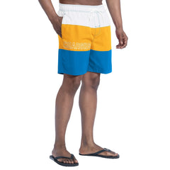 NFL Los Angeles Chargers G-III Sports by Carl Banks Sunrise Volley Swim Shorts