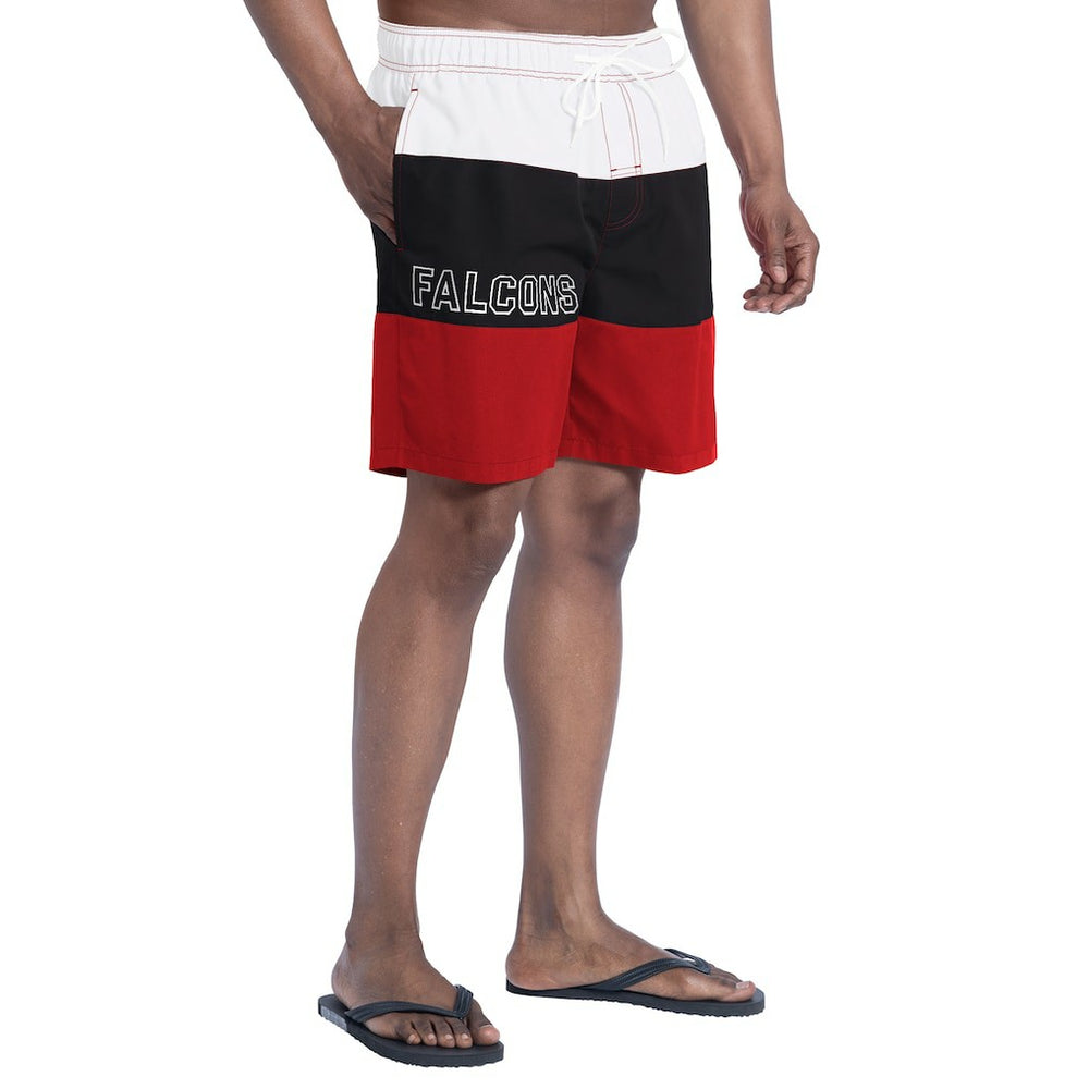 NFL Atlanta Falcons G-III Sports by Carl Banks Sunrise Volley Swim Shorts