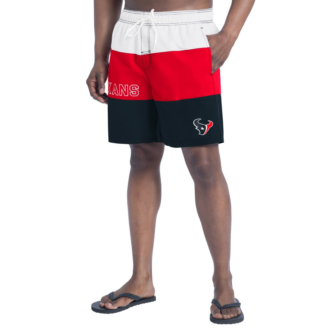 NFL Houston Texans G-III Sports by Carl Banks Sunrise Volley Swim Shorts
