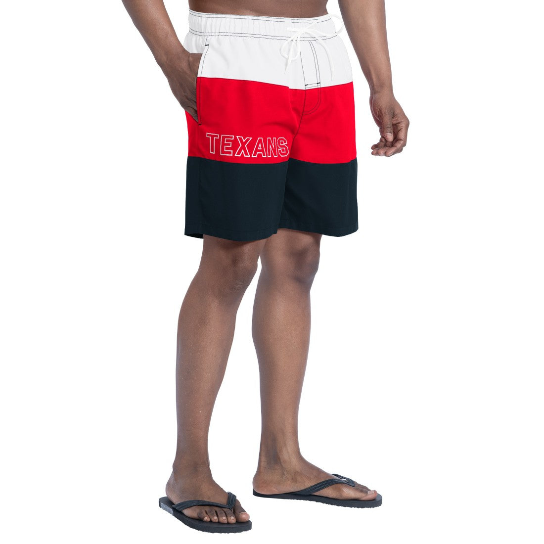 NFL Houston Texans G-III Sports by Carl Banks Sunrise Volley Swim Shorts