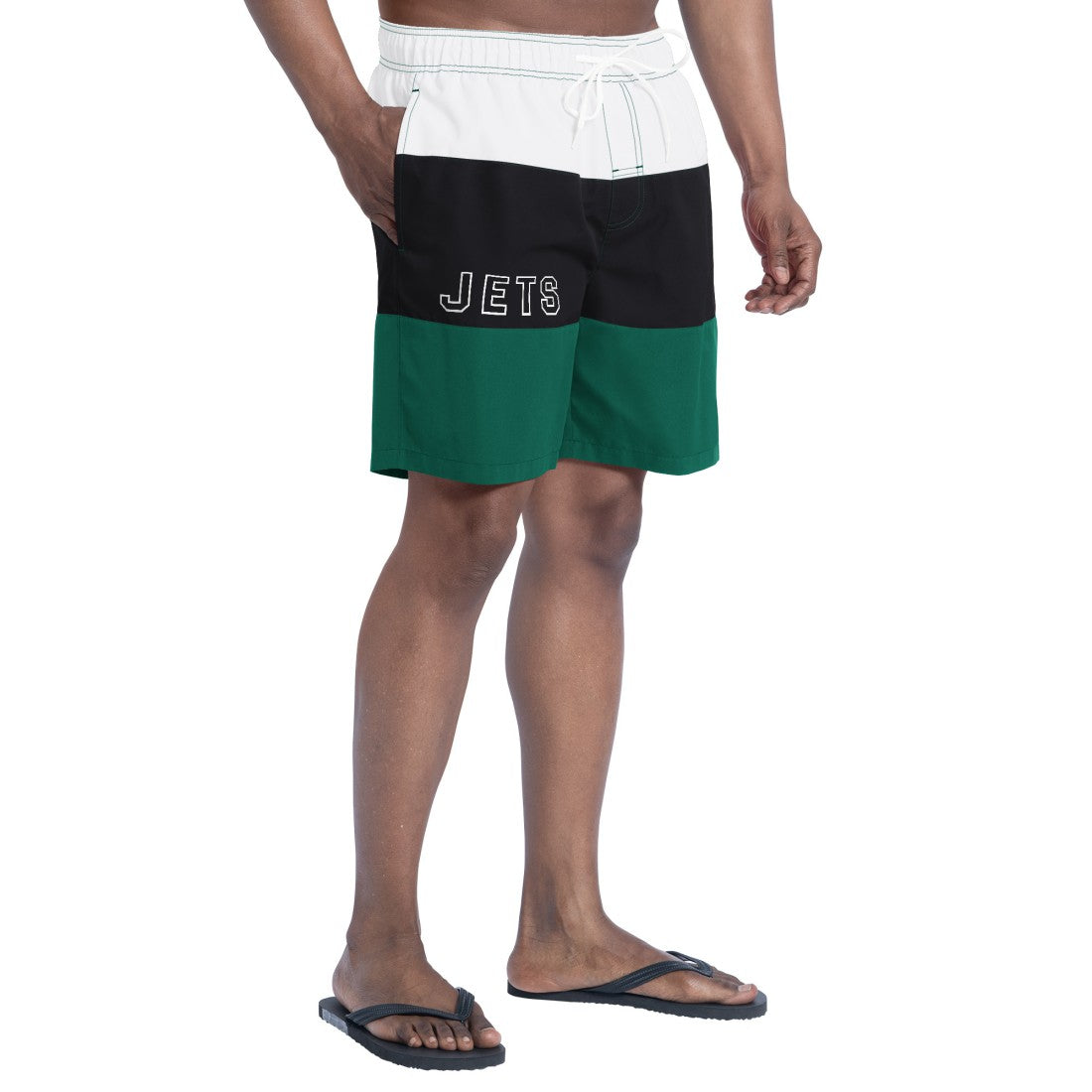 NFL New York Jets G-III Sports by Carl Banks Sunrise Volley Swim Shorts