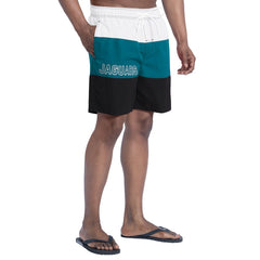 NFL Jacksonville Jaguars G-III Sports by Carl Banks Sunrise Volley Swim Shorts