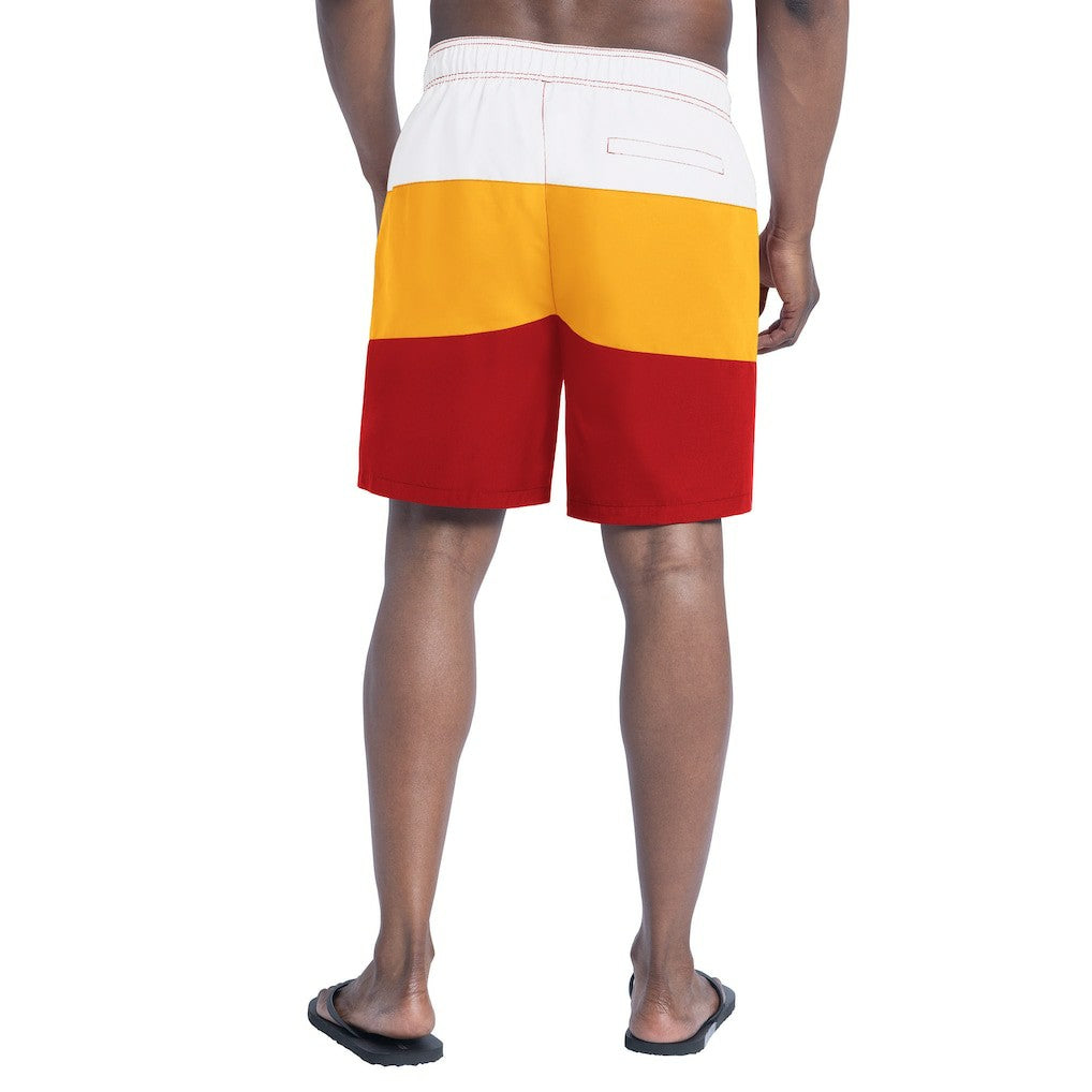 NFL Kansas City Chiefs G-III Sports by Carl Banks Sunrise Volley Swim Shorts