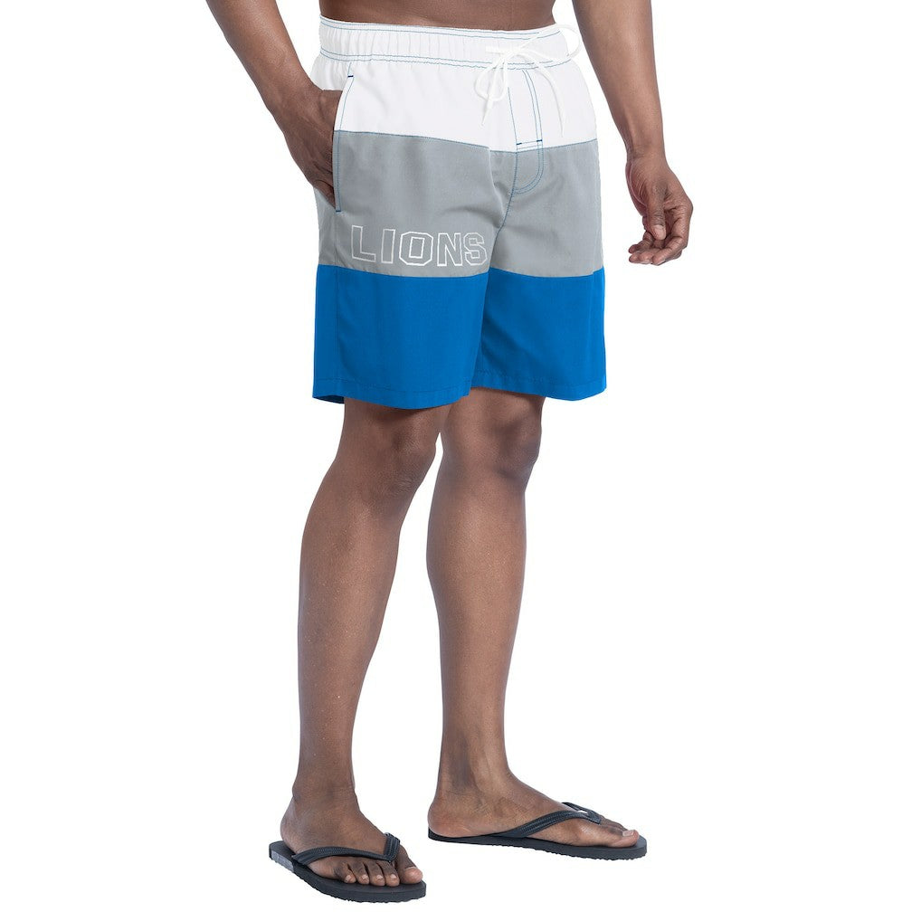 NFL Detroit Lions G-III Sports by Carl Banks Sunrise Volley Swim Shorts