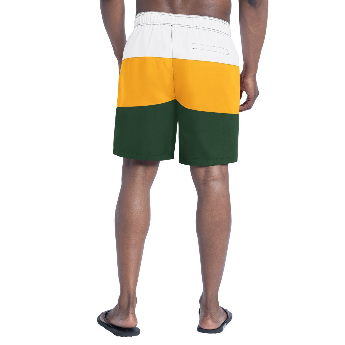NFL Green Bay Packers G-III Sports by Carl Banks Sunrise Volley Swim Shorts