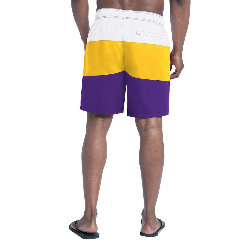 NFL Minnesota Vikings G-III Sports by Carl Banks Sunrise Volley Swim Shorts
