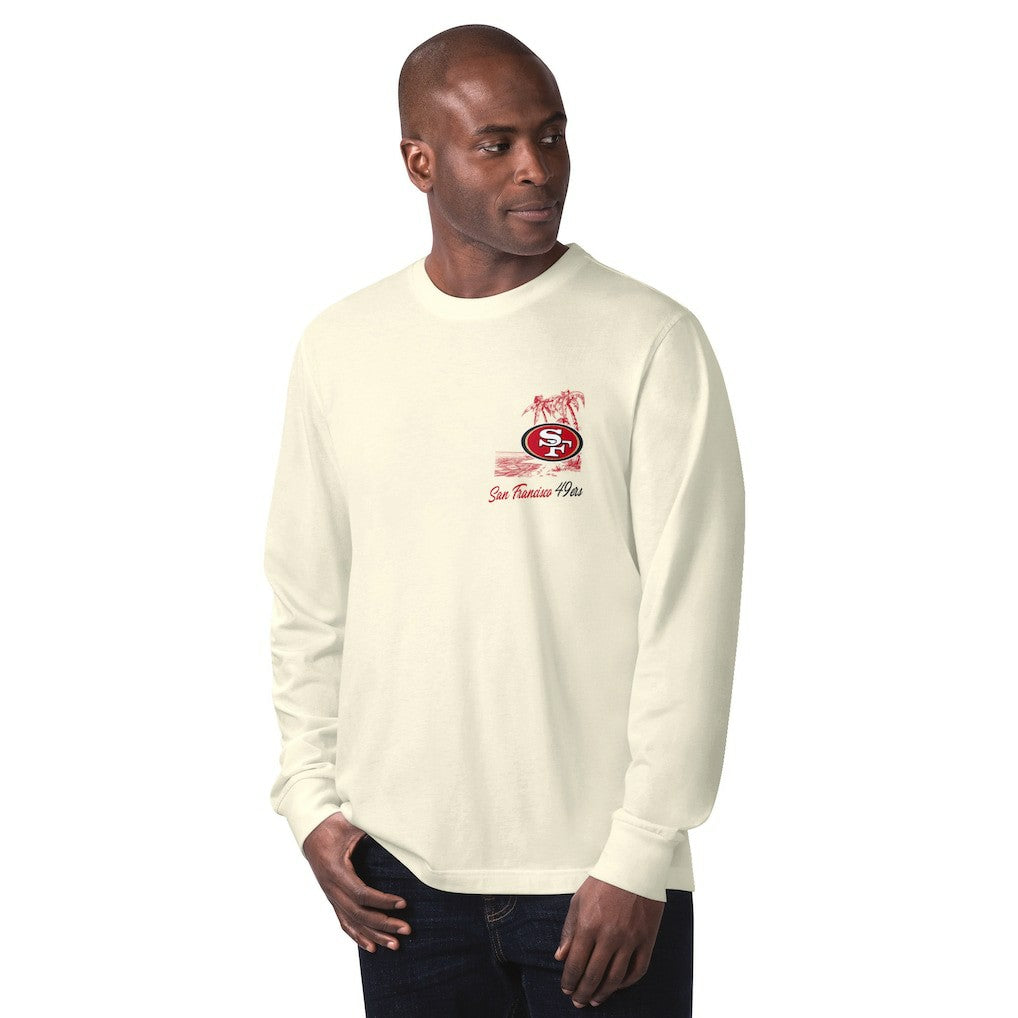 NFL San Francisco 49ers Margaritaville It's Five O'Clock Somewhere Long Sleeve T-Shirt