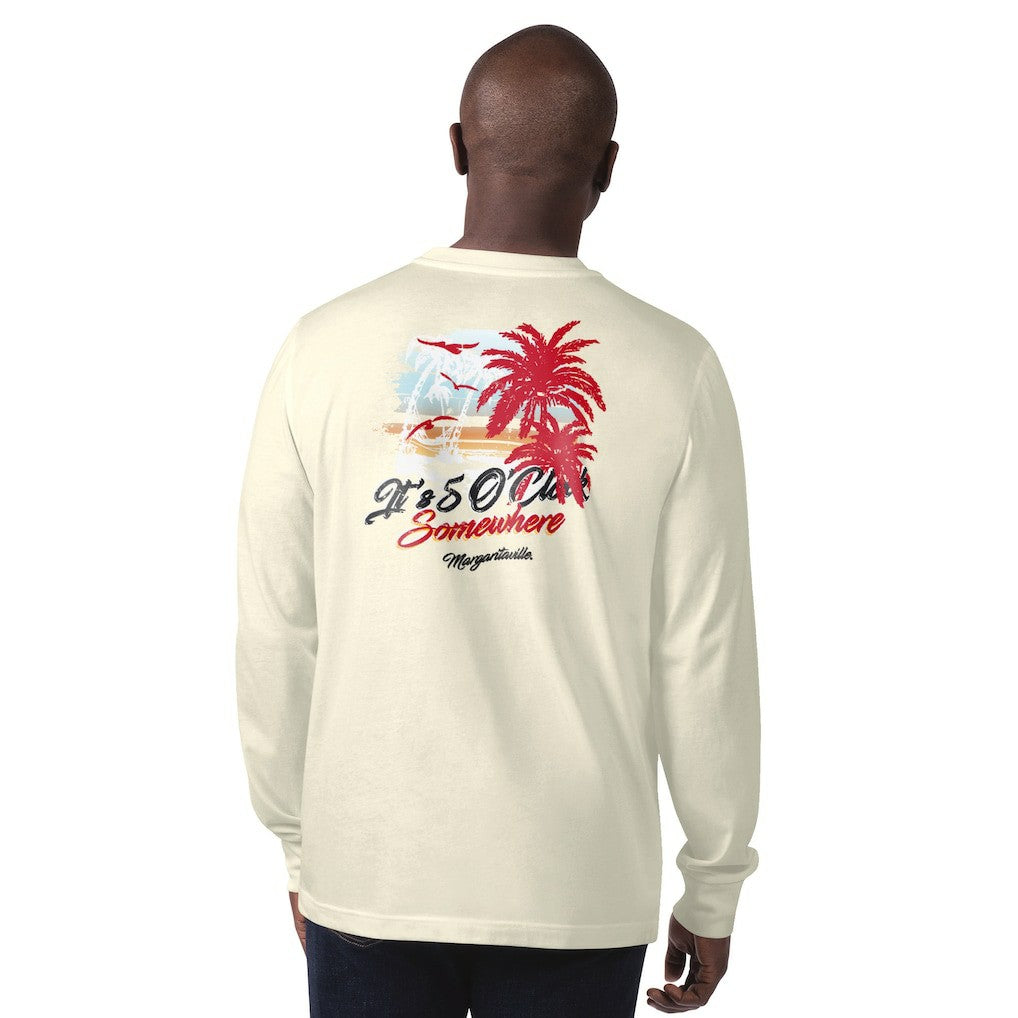 NFL San Francisco 49ers Margaritaville It's Five O'Clock Somewhere Long Sleeve T-Shirt