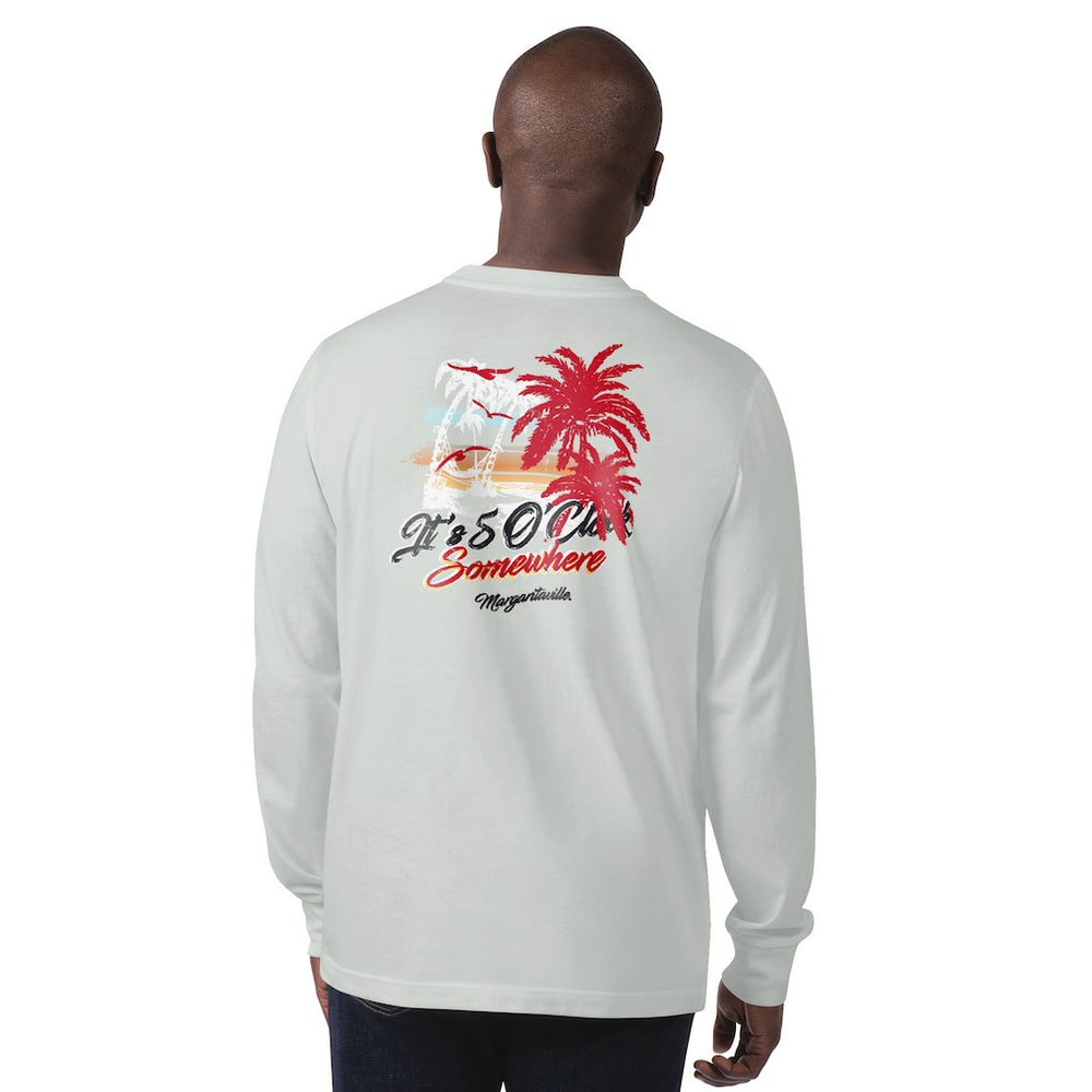 NFL Atlanta Falcons Margaritaville It's Five O'Clock Somewhere Long Sleeve T-Shirt