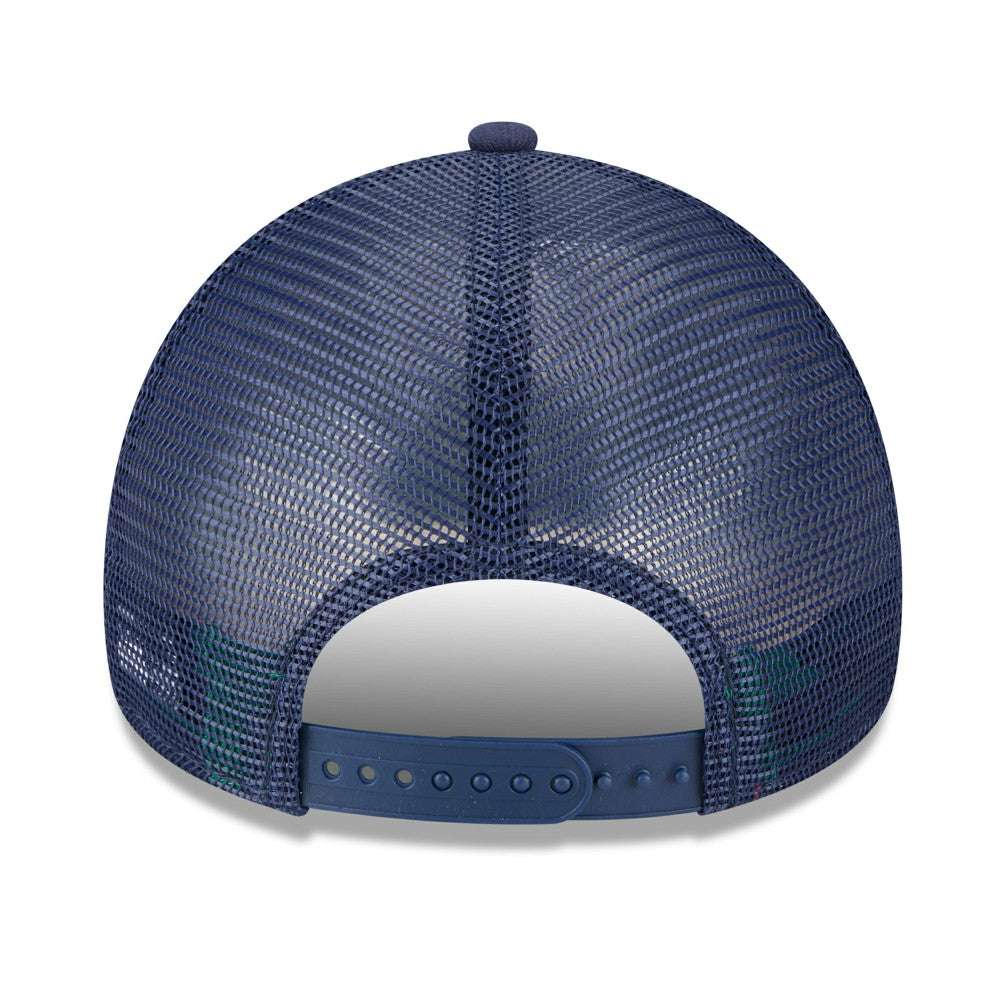 Milwaukee Brewers 2025 Big League Chew A-Frame 9FORTY Adjustable Trucker Hat - Navy | New Era
