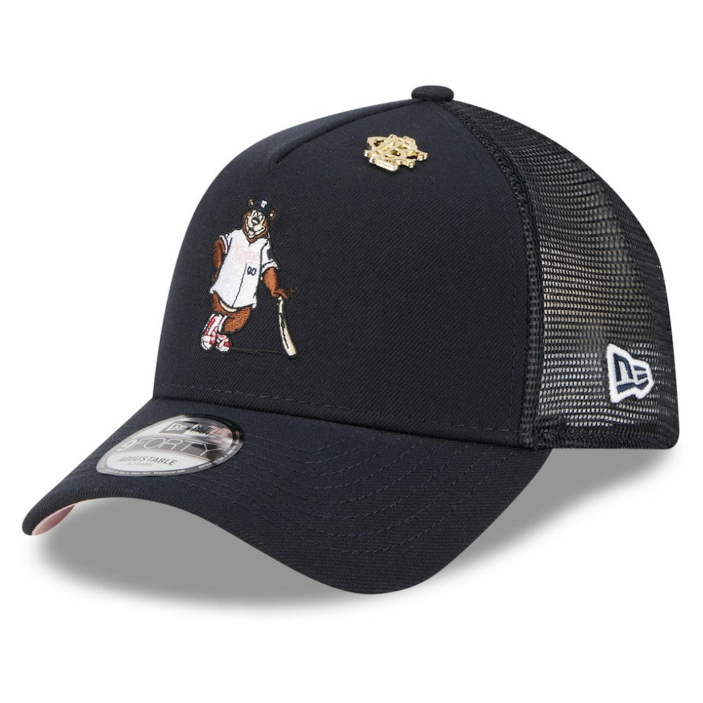 Minnesota Twins 2025 Big League Chew A-Frame 9FORTY Adjustable Trucker Hat - Navy | New Era