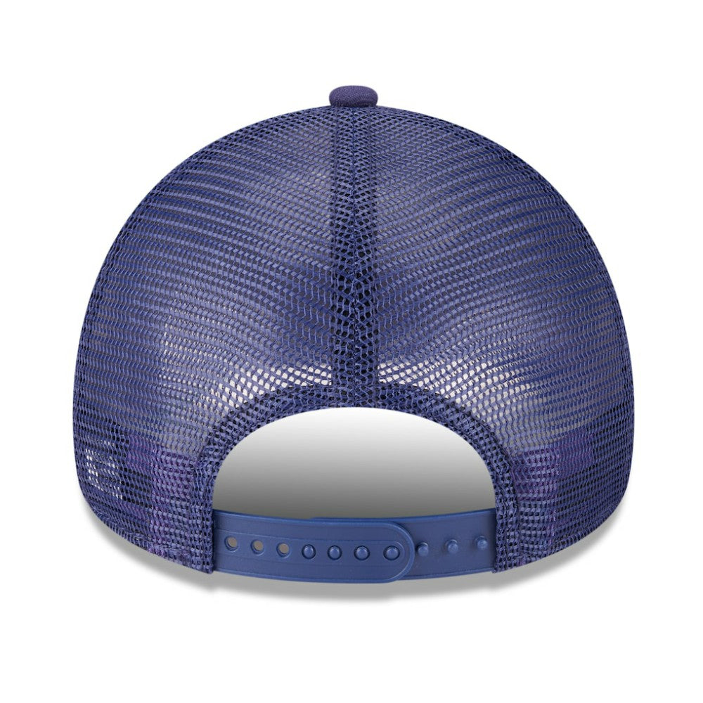 Tampa Bay Rays 2025 Big League Chew A-Frame 9FORTY Adjustable Trucker Hat - Navy | New Era