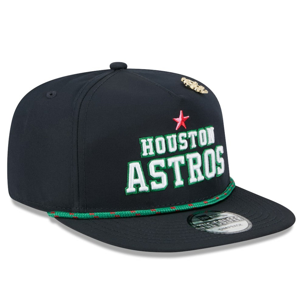 Houston Astros 2025 Big League Chew Golfer Snapback Hat - Navy | New Era