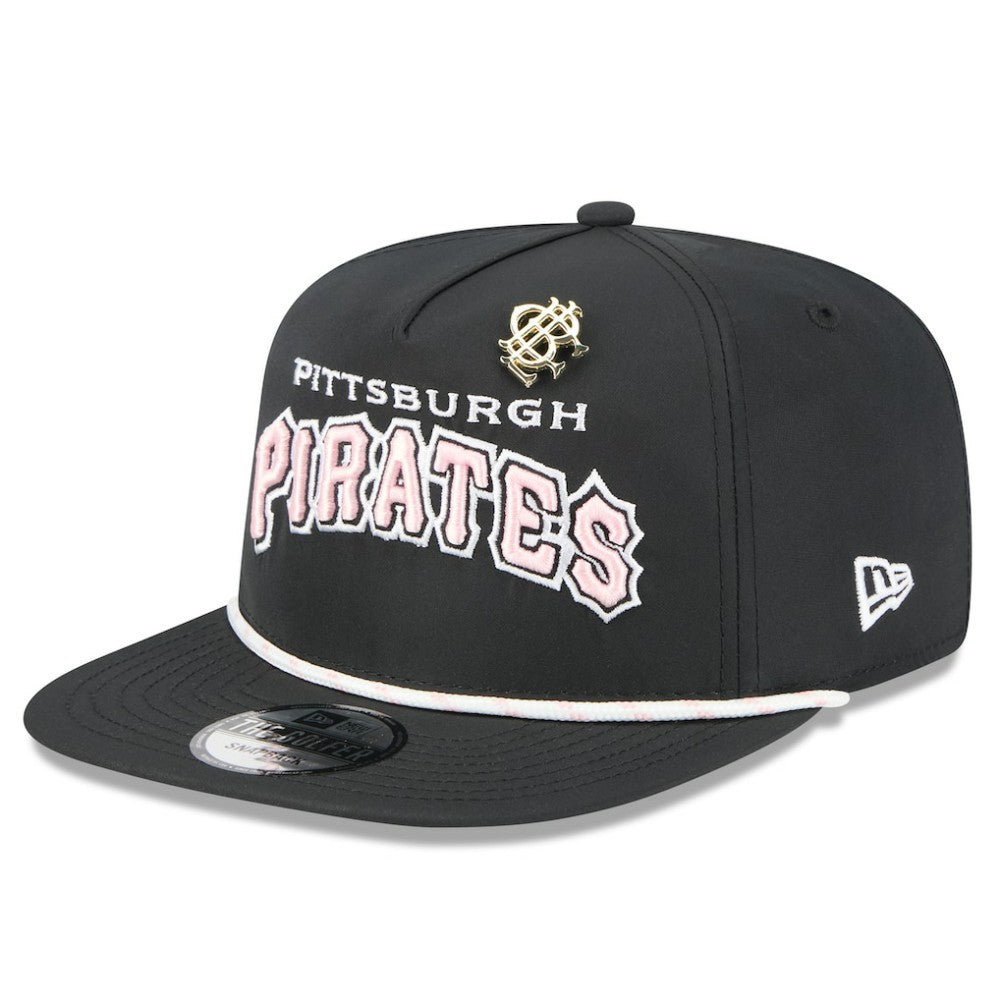 Pittsburgh Pirates 2025 Big League Chew Golfer Snapback Hat - Black | New Era