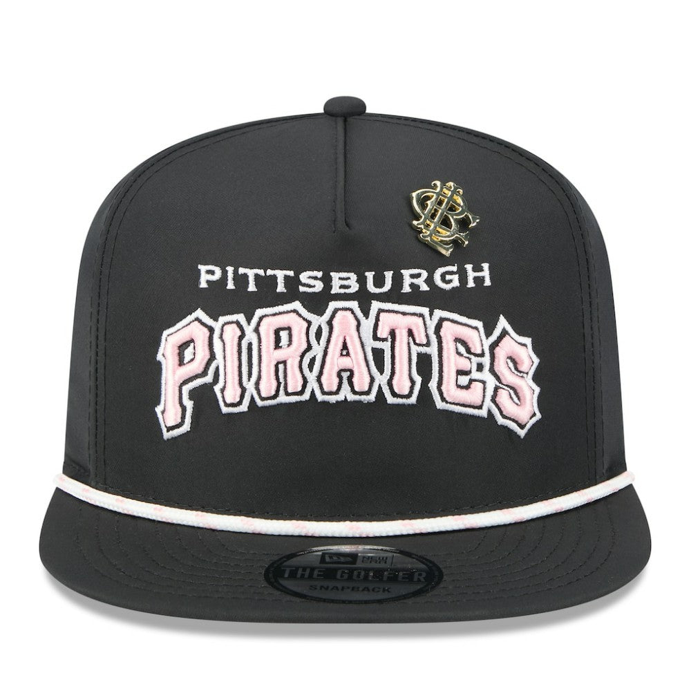 Pittsburgh Pirates 2025 Big League Chew Golfer Snapback Hat - Black | New Era