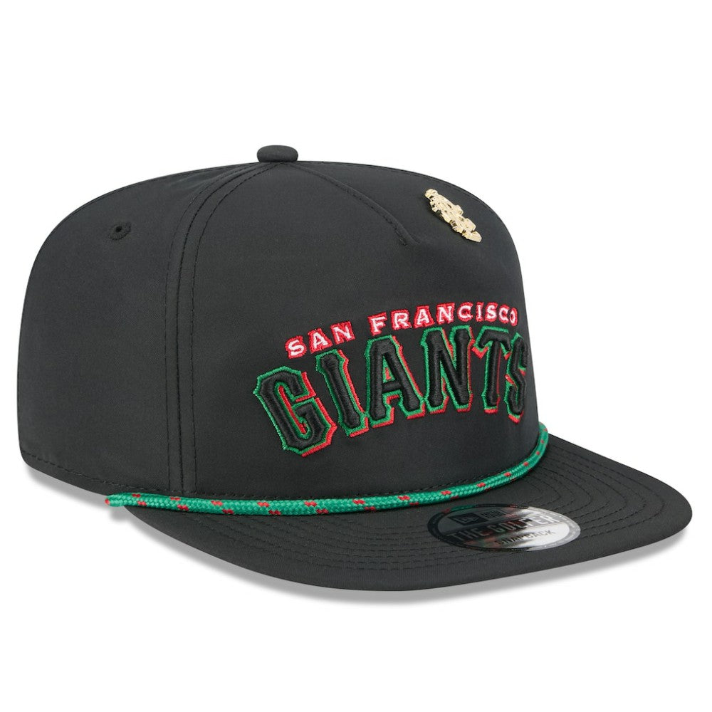 San Francisco Giants 2025 Big League Chew Golfer Snapback Hat - Black | New Era
