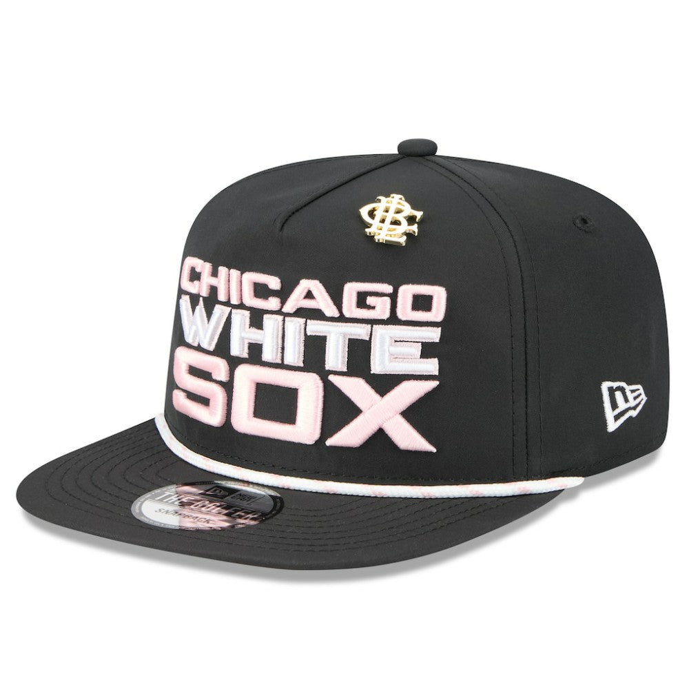 Chicago White Sox 2025 Big League Chew Golfer Snapback Hat - Black | New Era