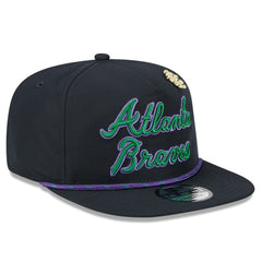 Atlanta Braves 2025 Big League Chew Golfer Snapback Hat - Navy | New Era