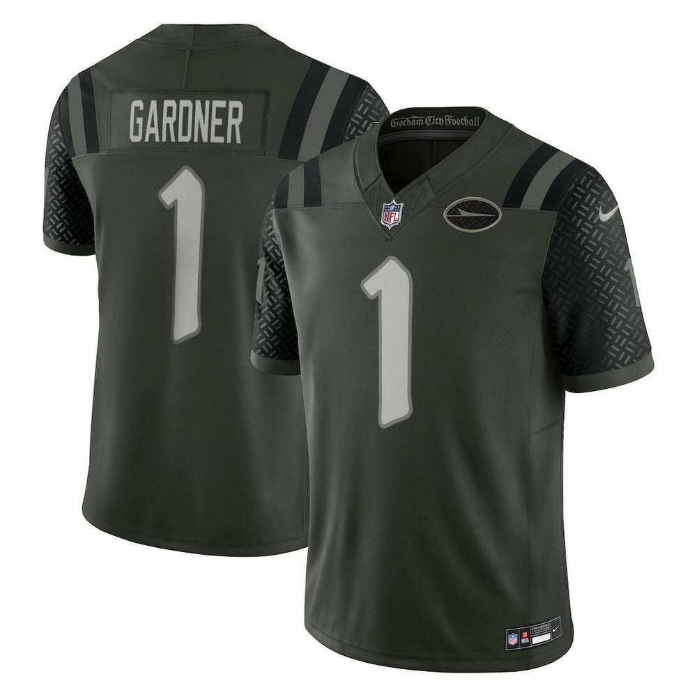 NFL New York Jets Ahmad Sauce Gardner  2025 Rivalries Collection Limited Jersey