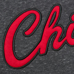 Chicago Bulls Hardwood Classics Blackout Collection Snow Washed Pullover Sweatshirt - Black online