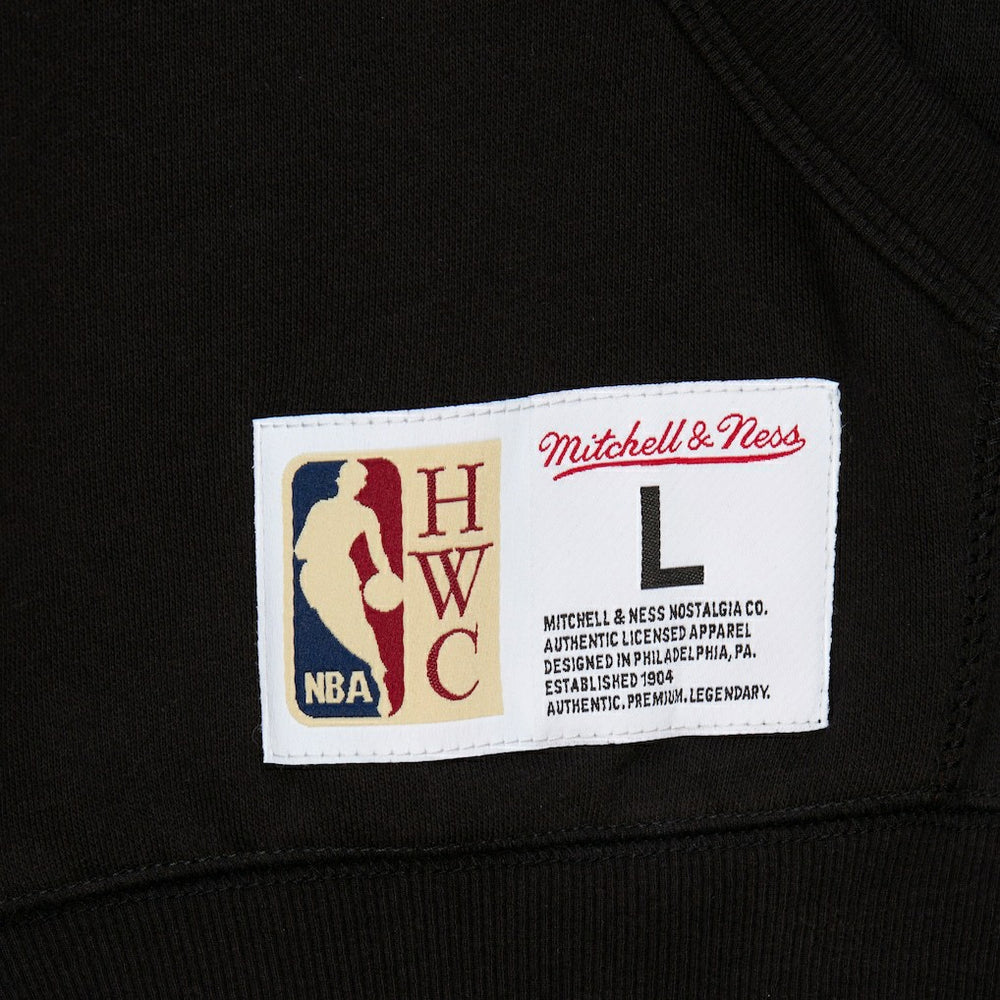 Golden State Warriors Hardwood Classics Blackout Collection Pullover Hoodie sale - Black | Mitchell & Ness cheap