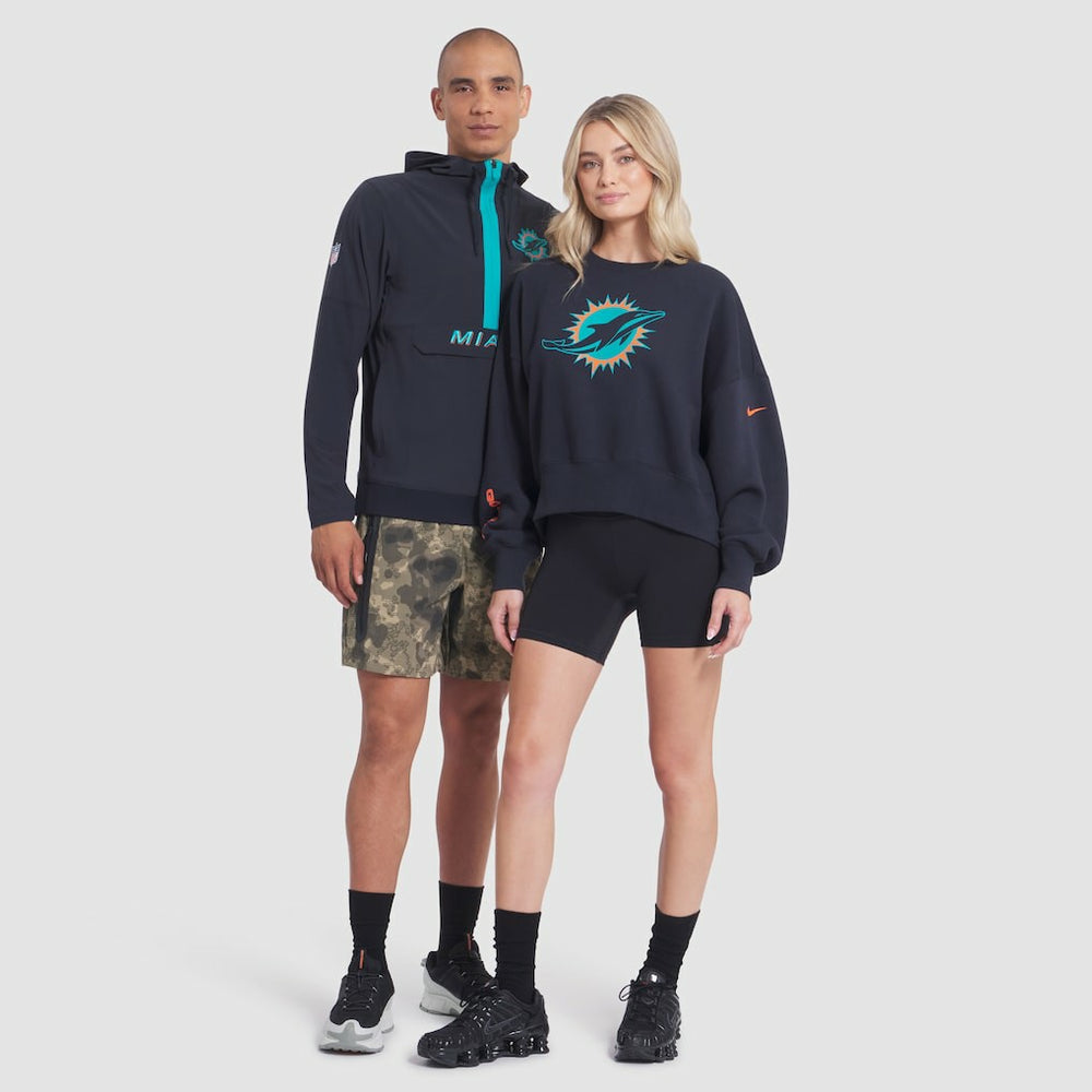 NFL Miami Dolphins Women's 2025 Rivalries Collection Oversized Phoenix Fleece Sweatshirt