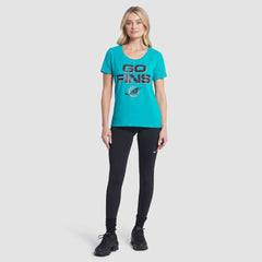 NFL Miami Dolphins Women's 2025 Rivalries Collection Slub Dri-FIT T-Shirt