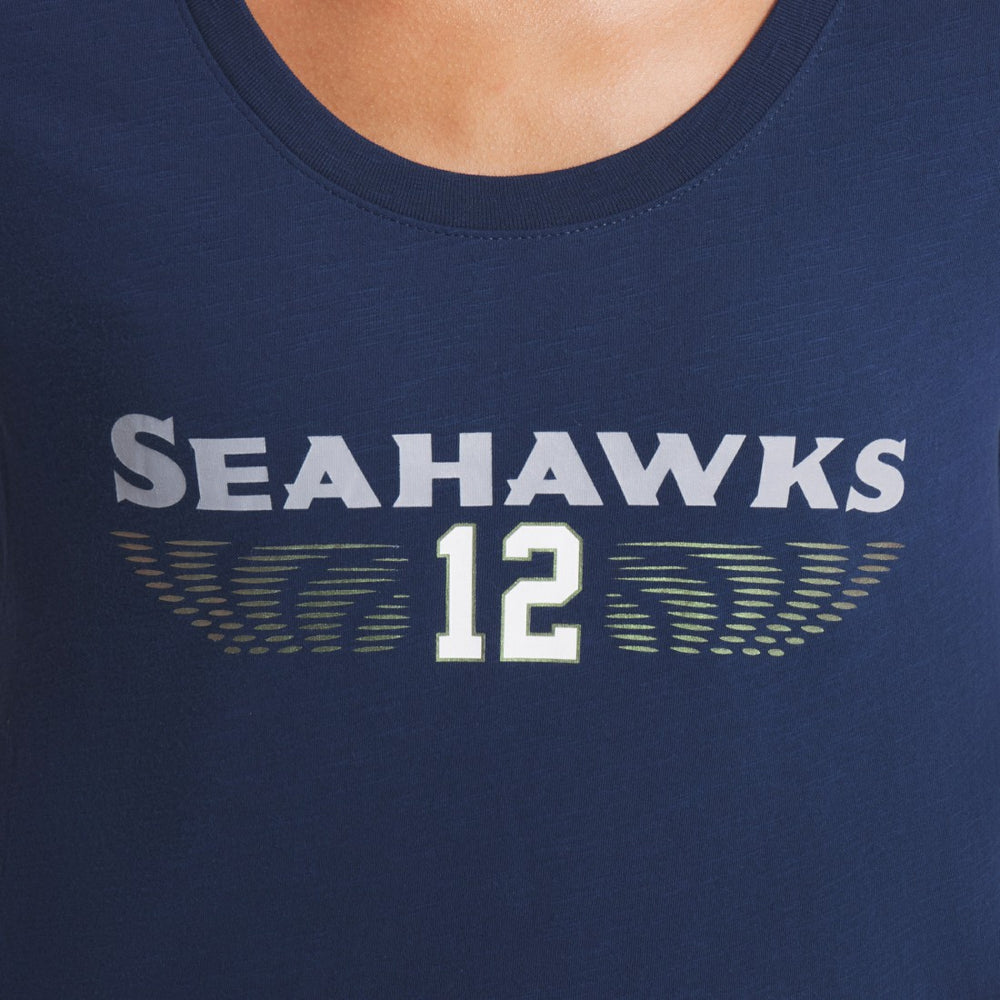 NFL Seattle Seahawks Women's 2025 Rivalries Collection Slub Dri-FIT T-Shirt