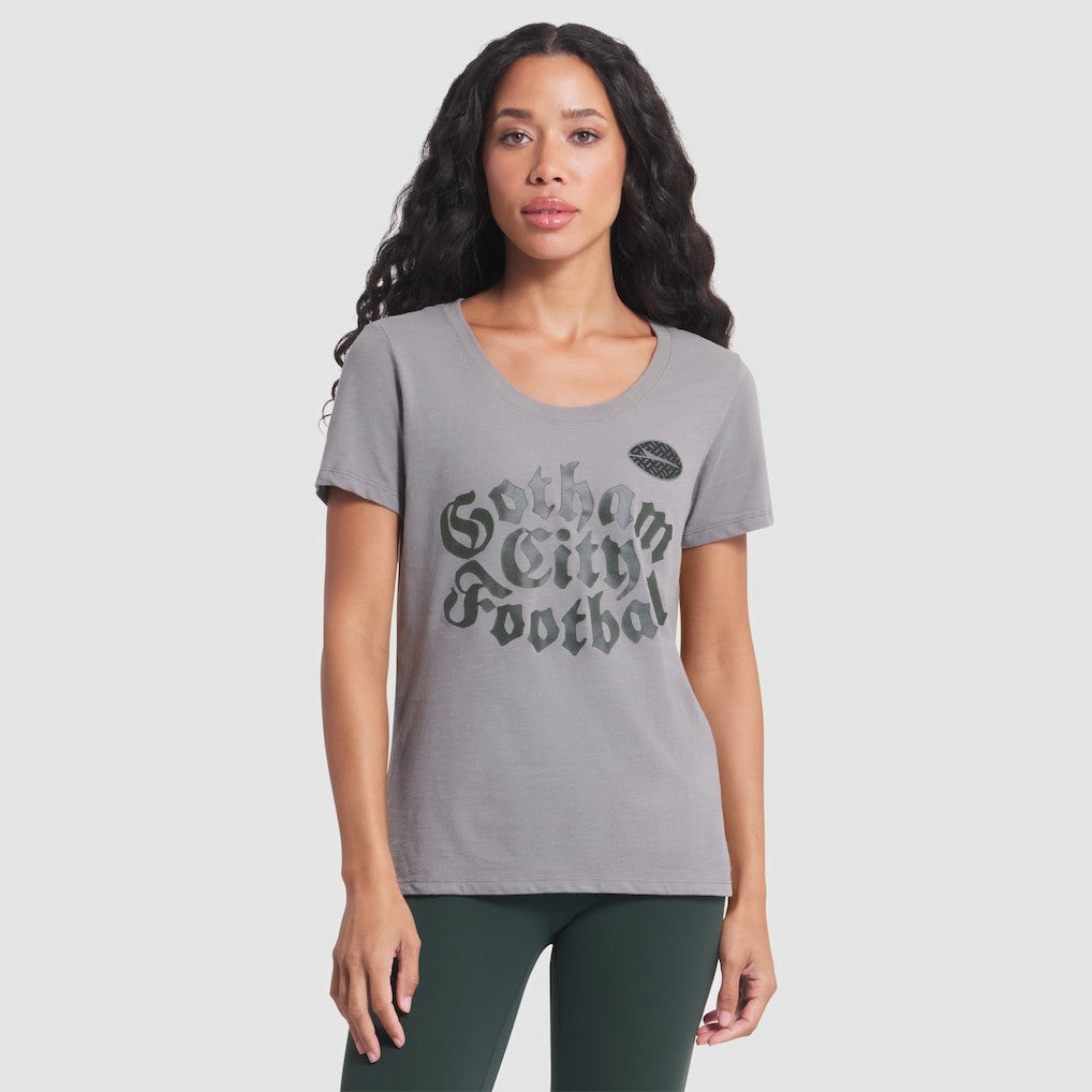 NFL New York Jets Women's 2025 Rivalries Collection Slub Dri-FIT T-Shirt